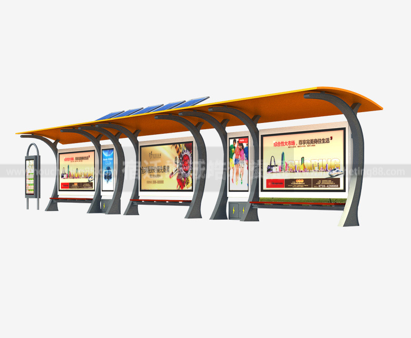 太陽(yáng)能公交候車亭