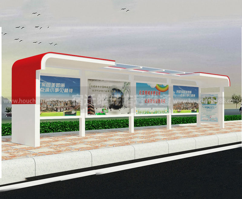 公交站臺候車亭